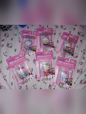 Full 6pc Set Hello Kitty Music Collection Figures